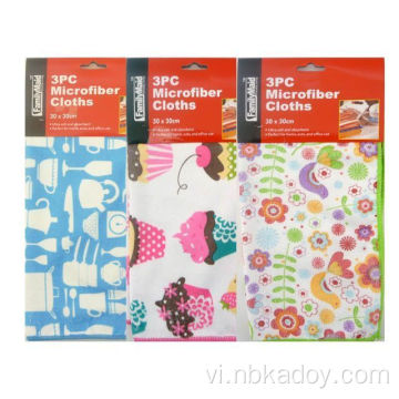 Microfiber Bếp hấp thụ nước rửa chén